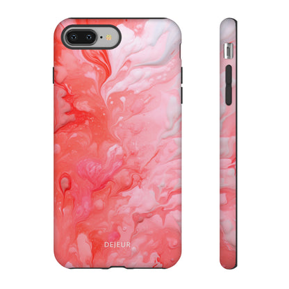 Rose Pink Marble - iPhone Tough Case