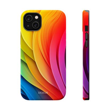 Rainbow Layers - iPhone MagSafe Tough Case