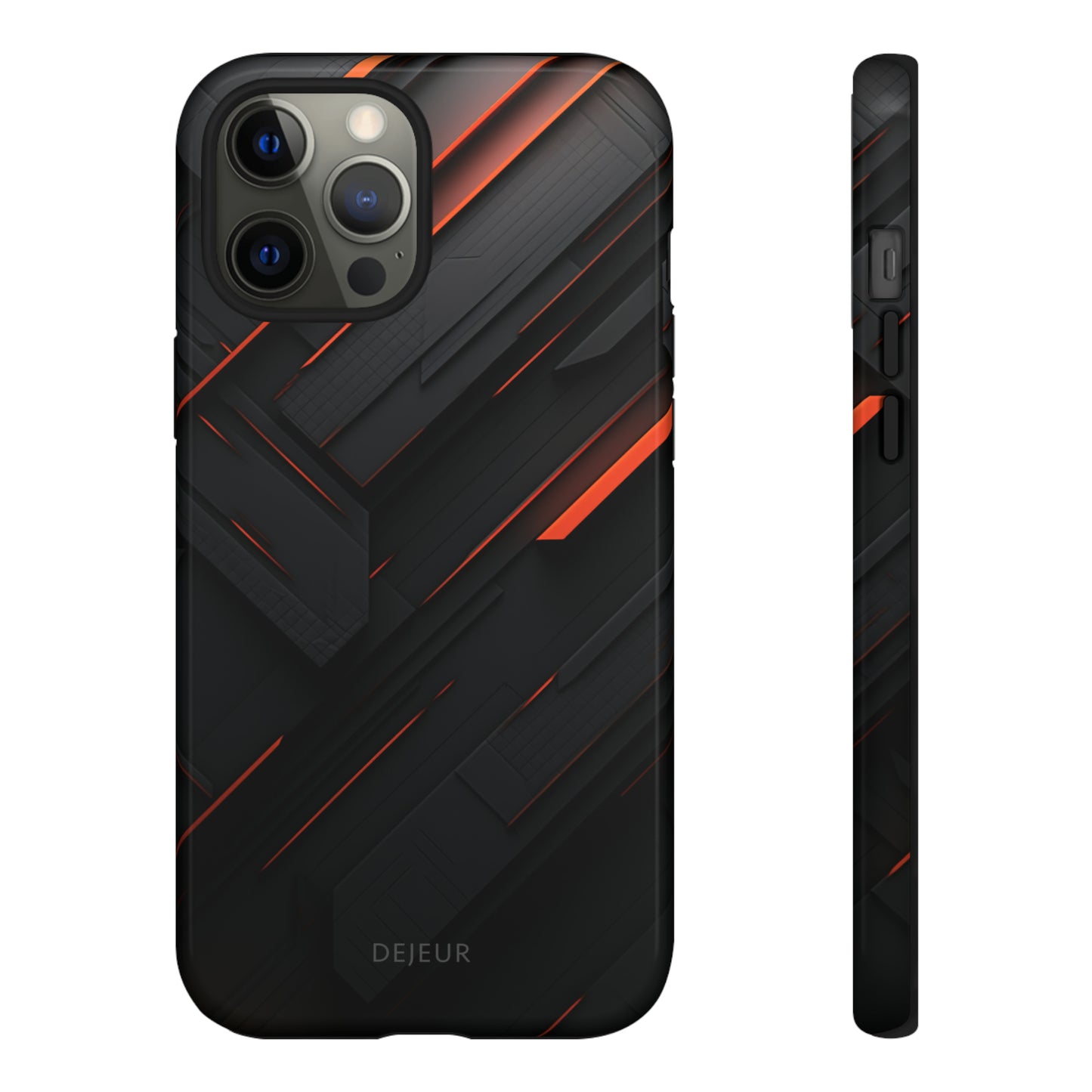 Sleek Obsidian - iPhone Tough Case