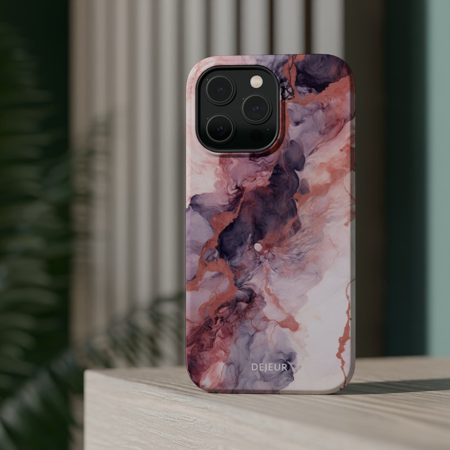 Royal Purple Marble - iPhone MagSafe Tough Case