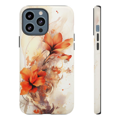 Classic Floral Beige - iPhone Tough Case