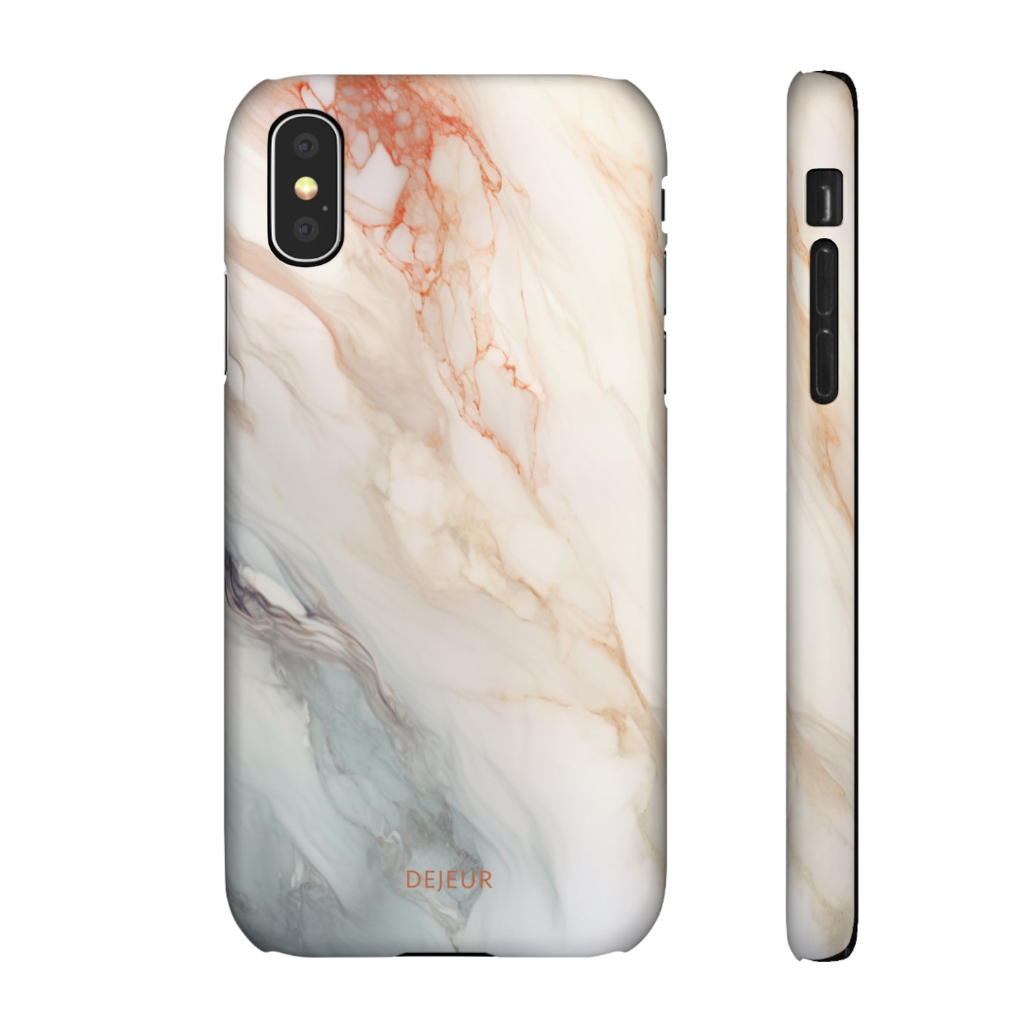 Ash Sandstone Marble - iPhone Snap Case