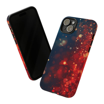 Midnight Red Shimmer - iPhone Tough Case