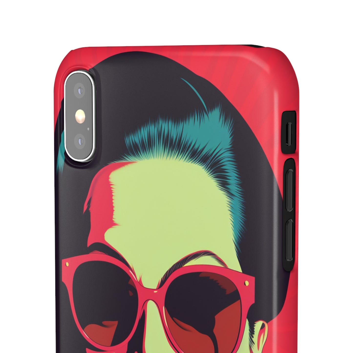 Umm Kulthum Red - iPhone Snap Case