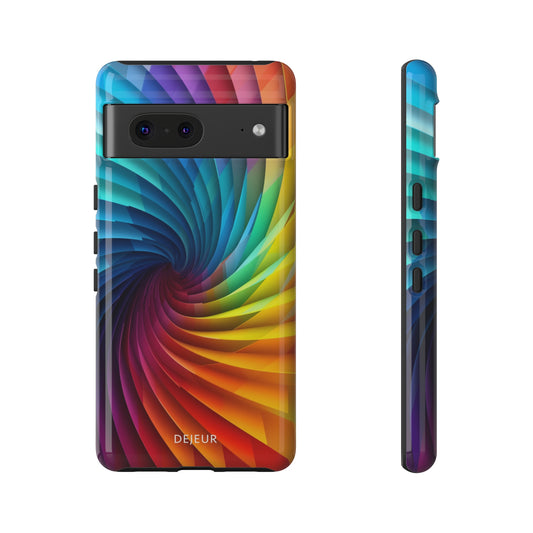 Rainbow Spiral - Google Pixel Tough Case