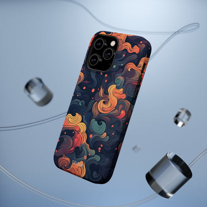 Fox Tail Swirls - iPhone MagSafe Tough Case