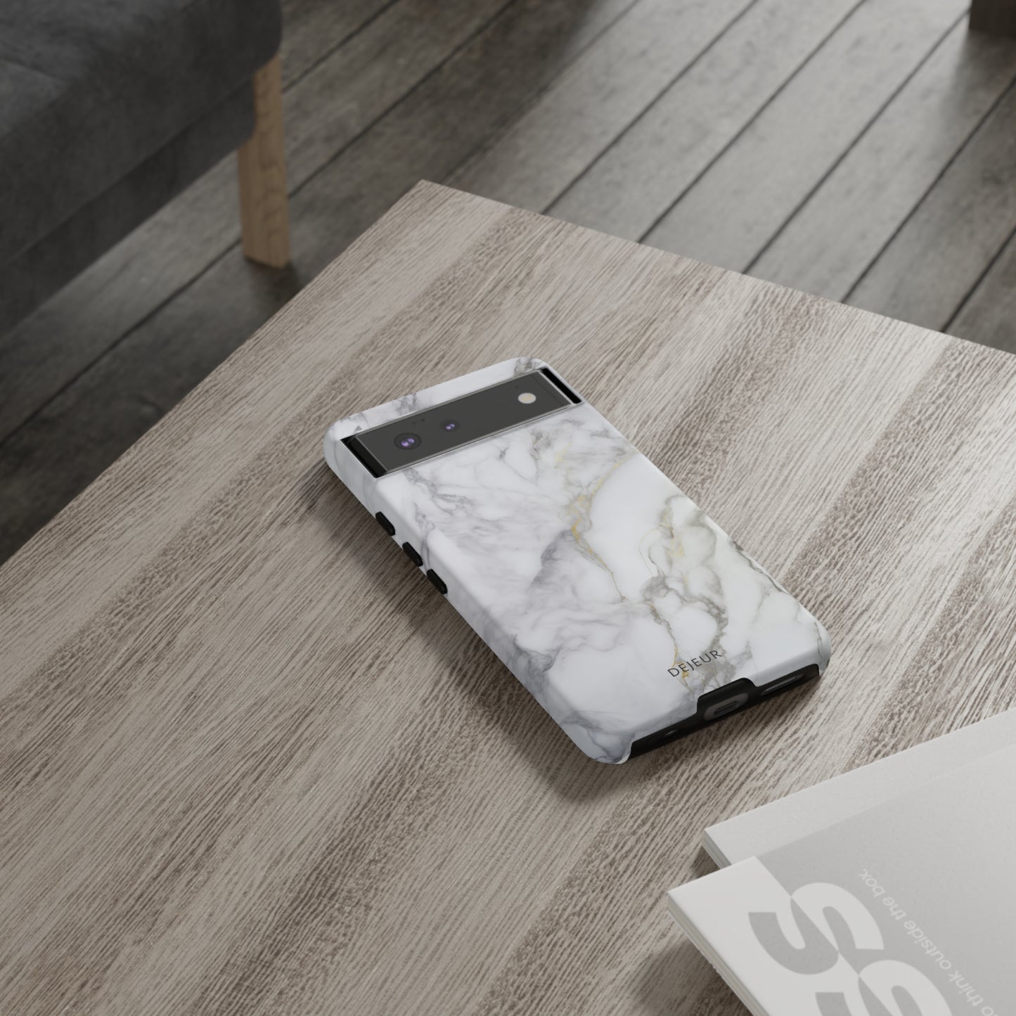 Touch of Gold Classic Marble - Google Pixel Tough Case