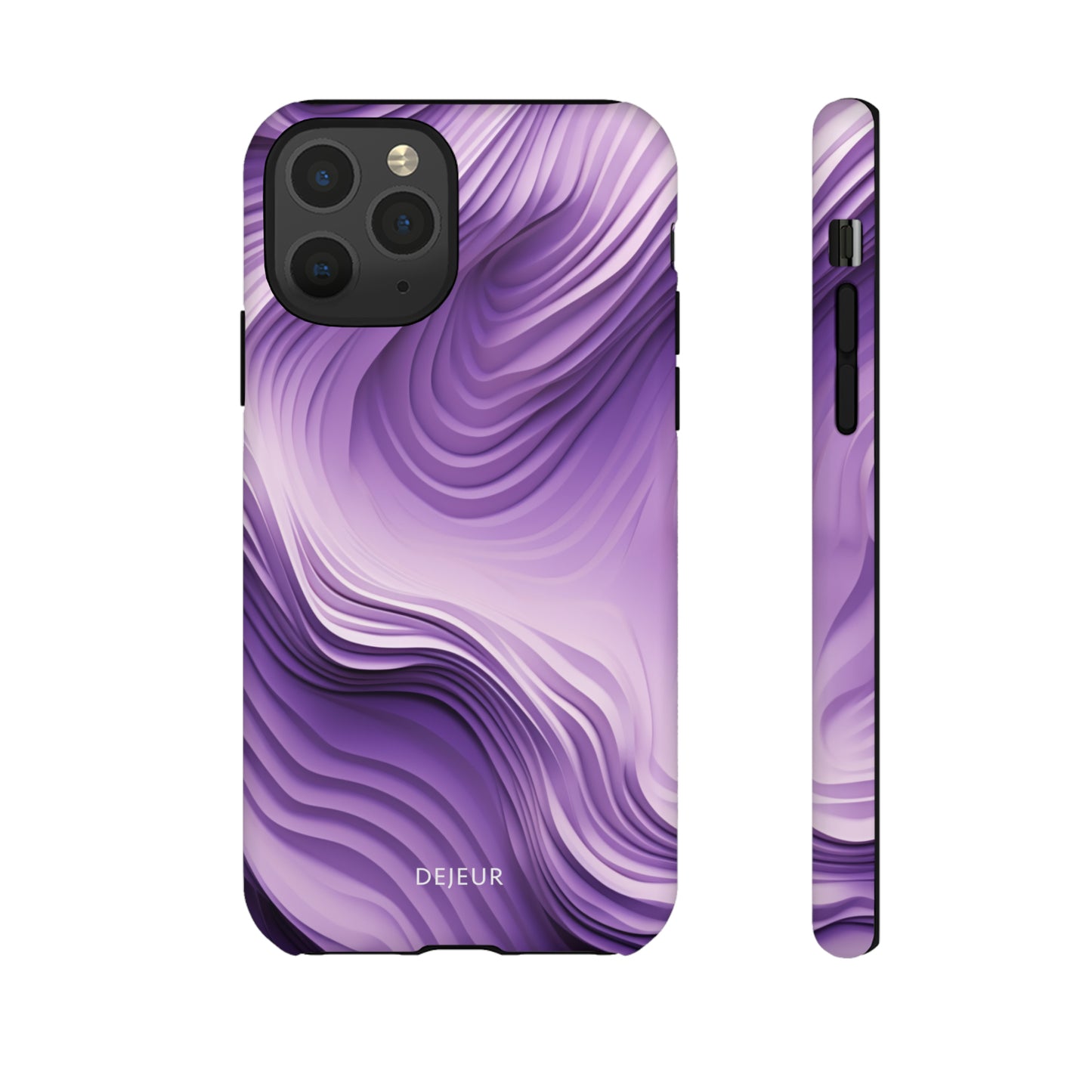 Violet Waves - iPhone Tough Case