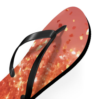 Rose Confetti Glitter - Flip Flops