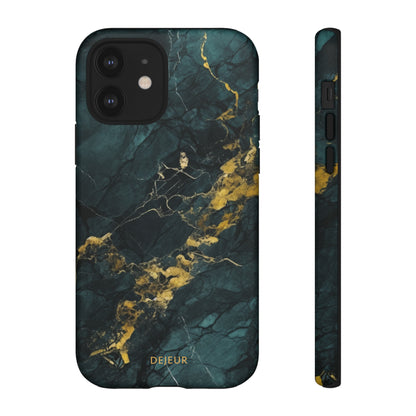 Gold Shadow Marble - iPhone Tough Case