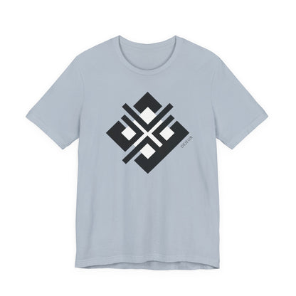 Angular Diamond Cross Abstract Symbol - Men's T-Shirt