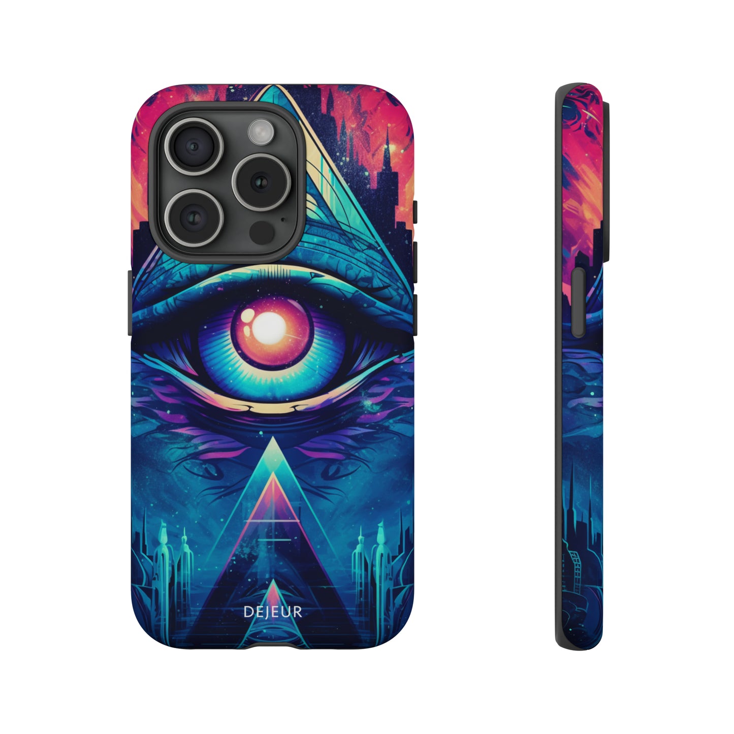 Cyberpunk 3rd Eye - iPhone Tough Case