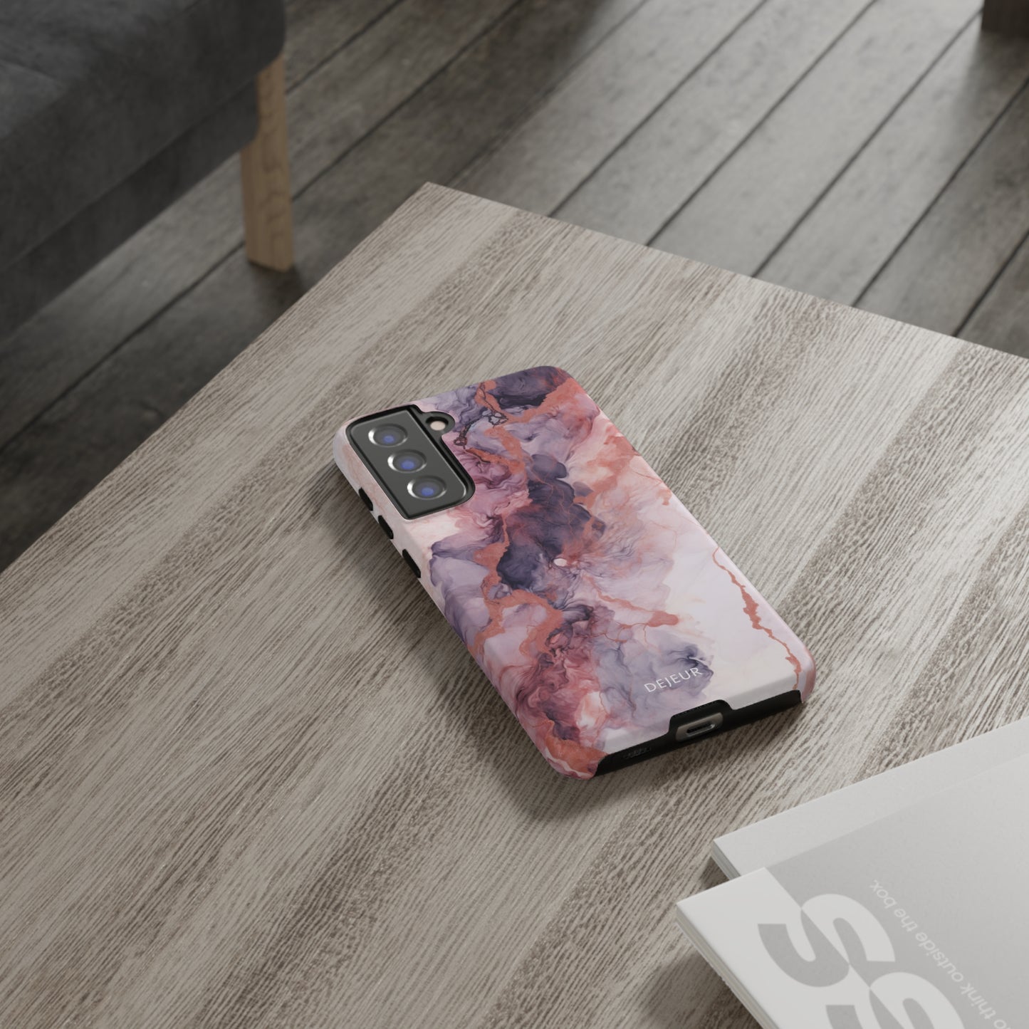 Royal Purple Marble - Samsung Galaxy Tough Case