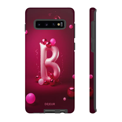 B Pink Party Balloons - Samsung Galaxy Tough Case