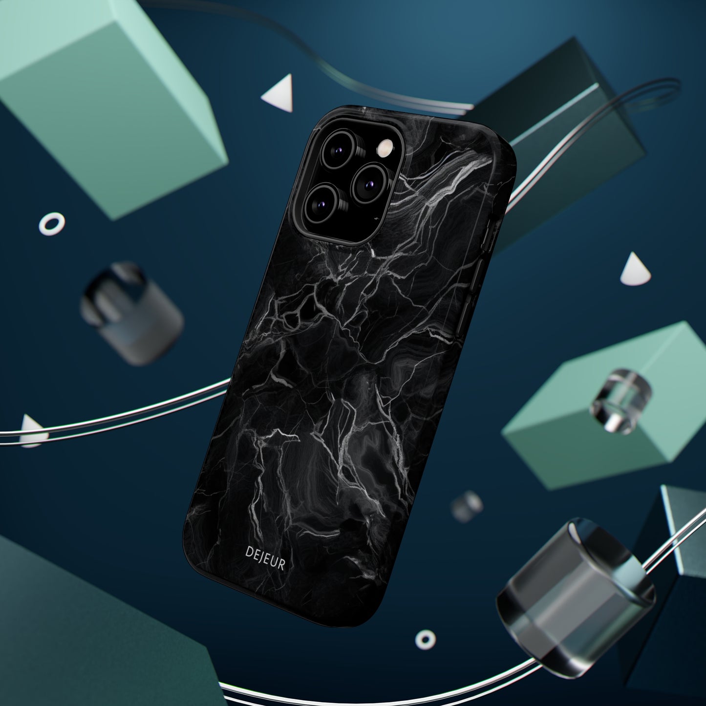 Dark Marble - iPhone MagSafe Tough Case