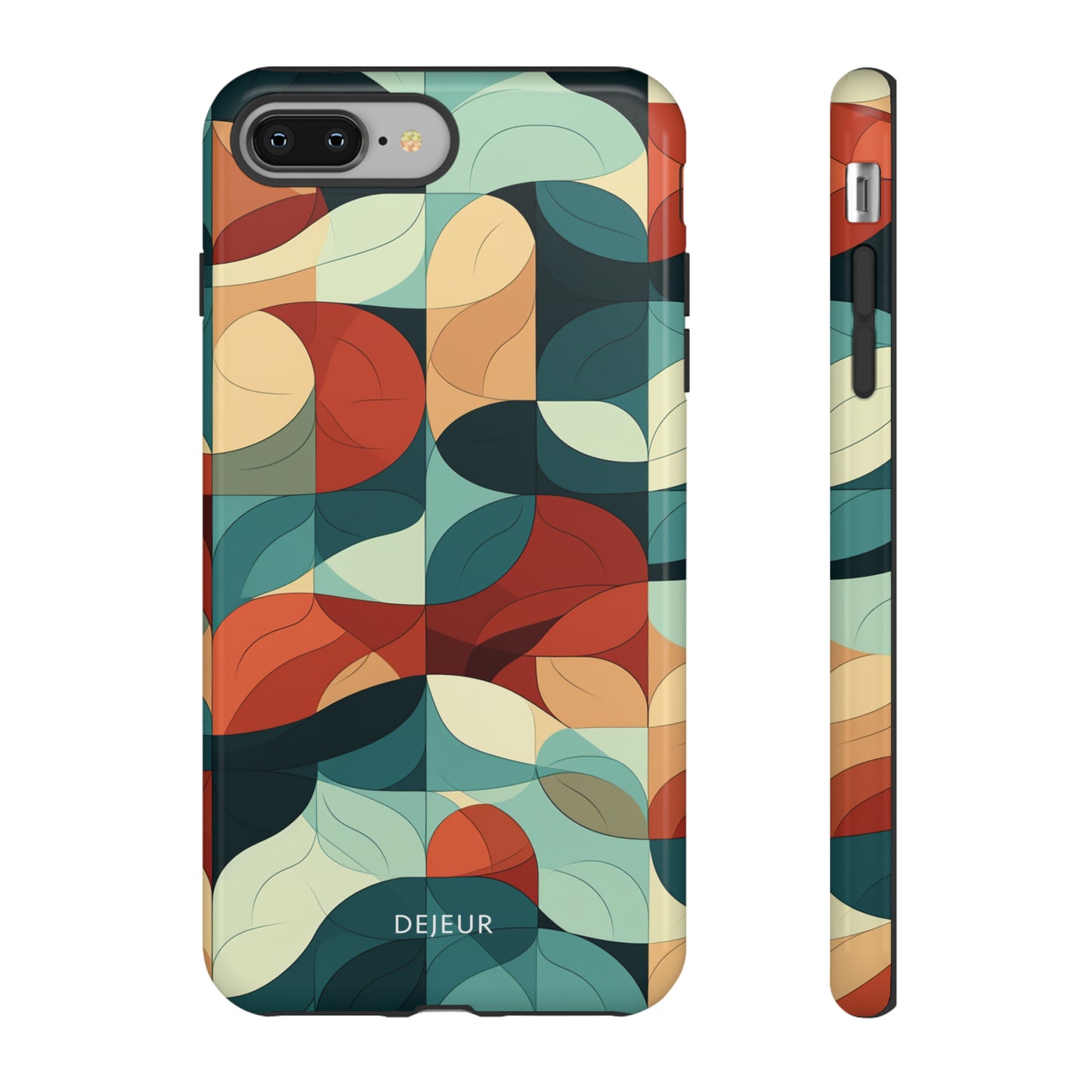 Abstract Circular Shapes - iPhone Tough Case