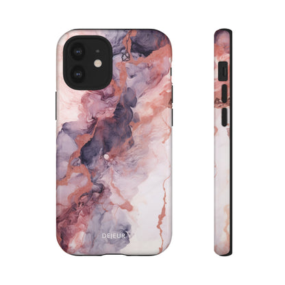 Royal Purple Marble - iPhone Tough Case