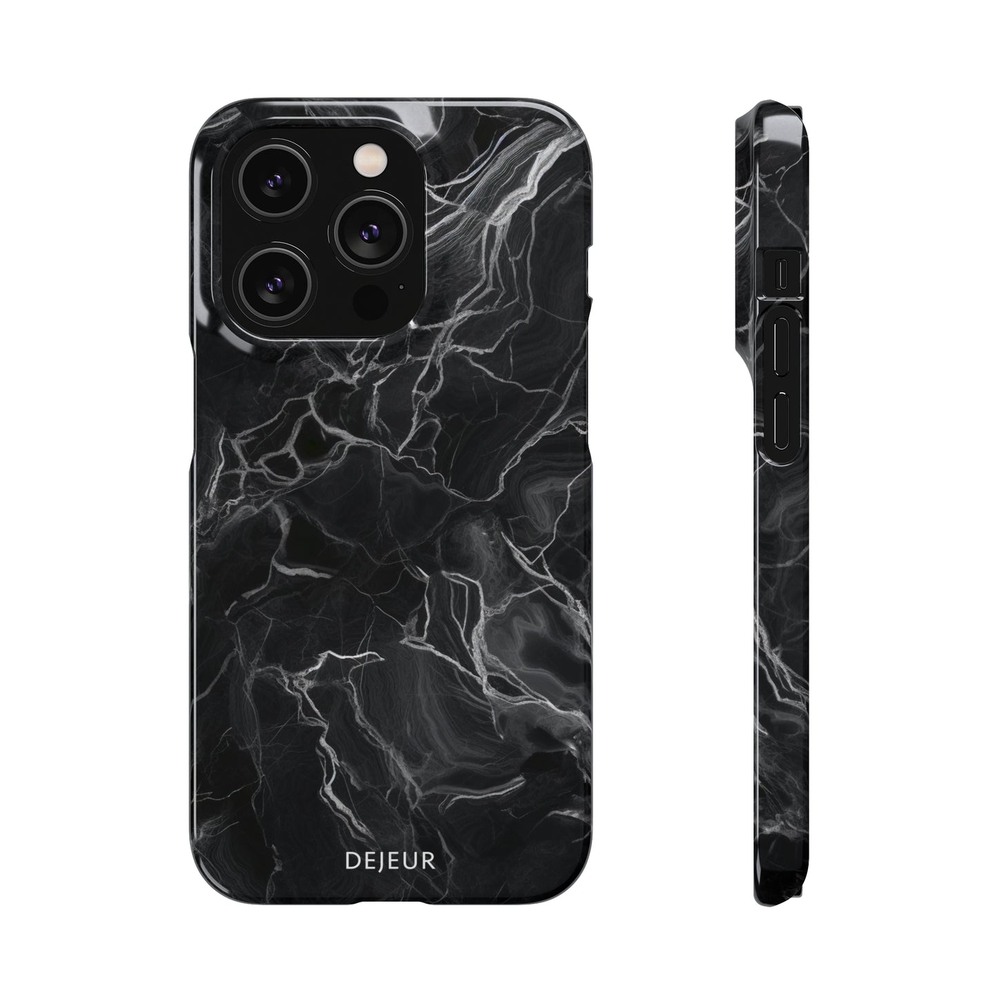 Dark Marble - iPhone Snap Case