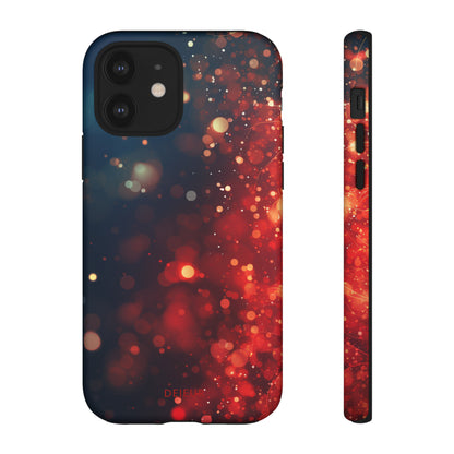 Midnight Red Shimmer - iPhone Tough Case