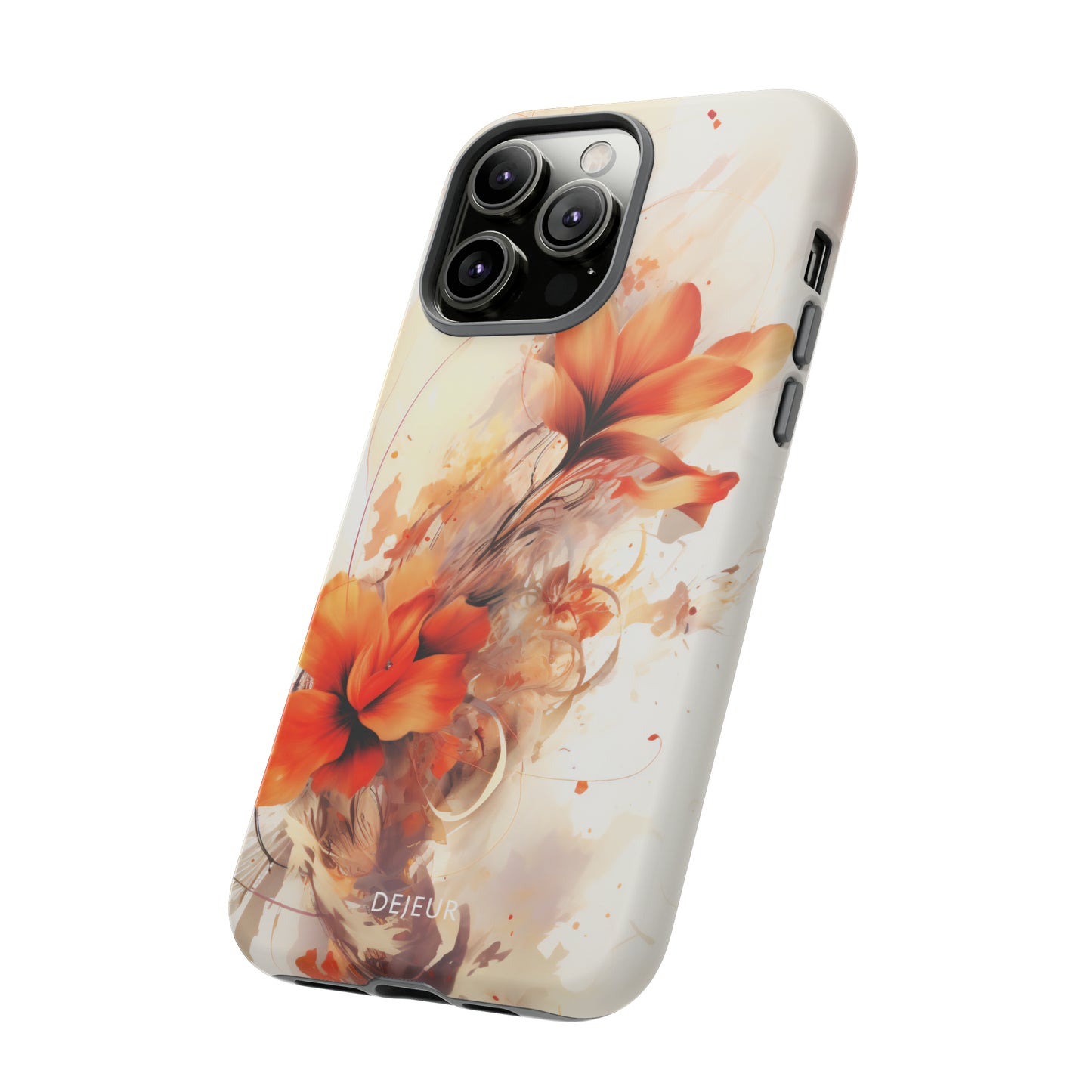 Classic Floral Beige - iPhone Tough Case