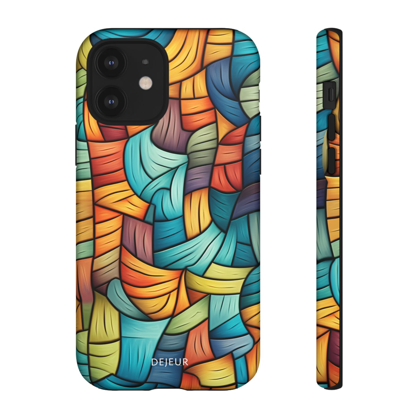 Curved Line Slats - iPhone Tough Case