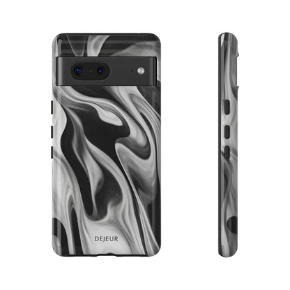 Misty Waves Monochrome - Google Pixel Tough Case