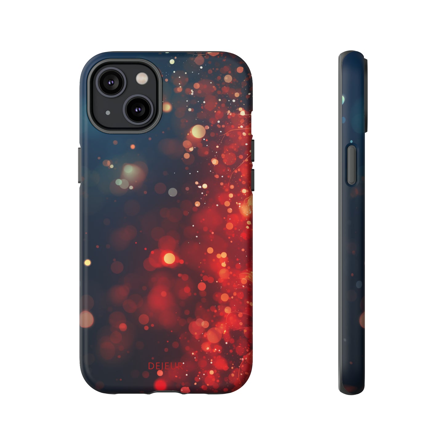 Midnight Red Shimmer - iPhone Tough Case