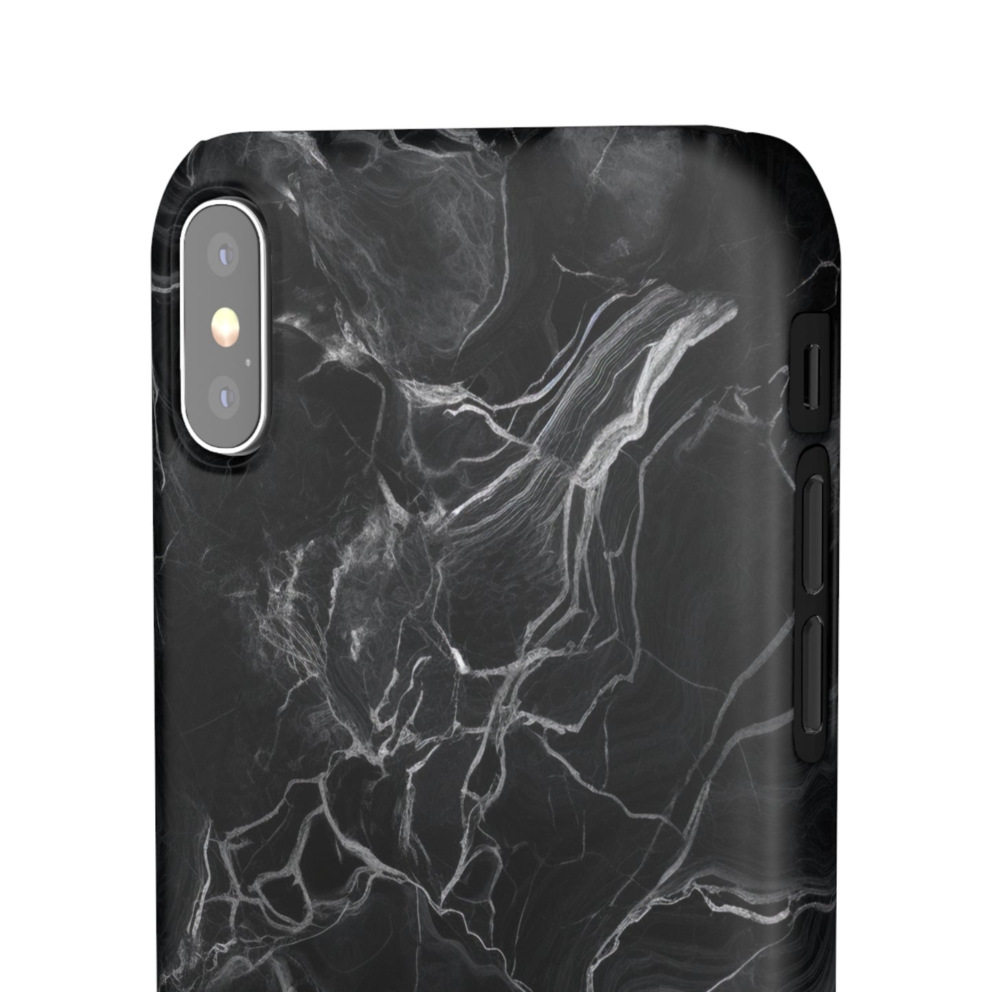 Dark Marble - iPhone Snap Case