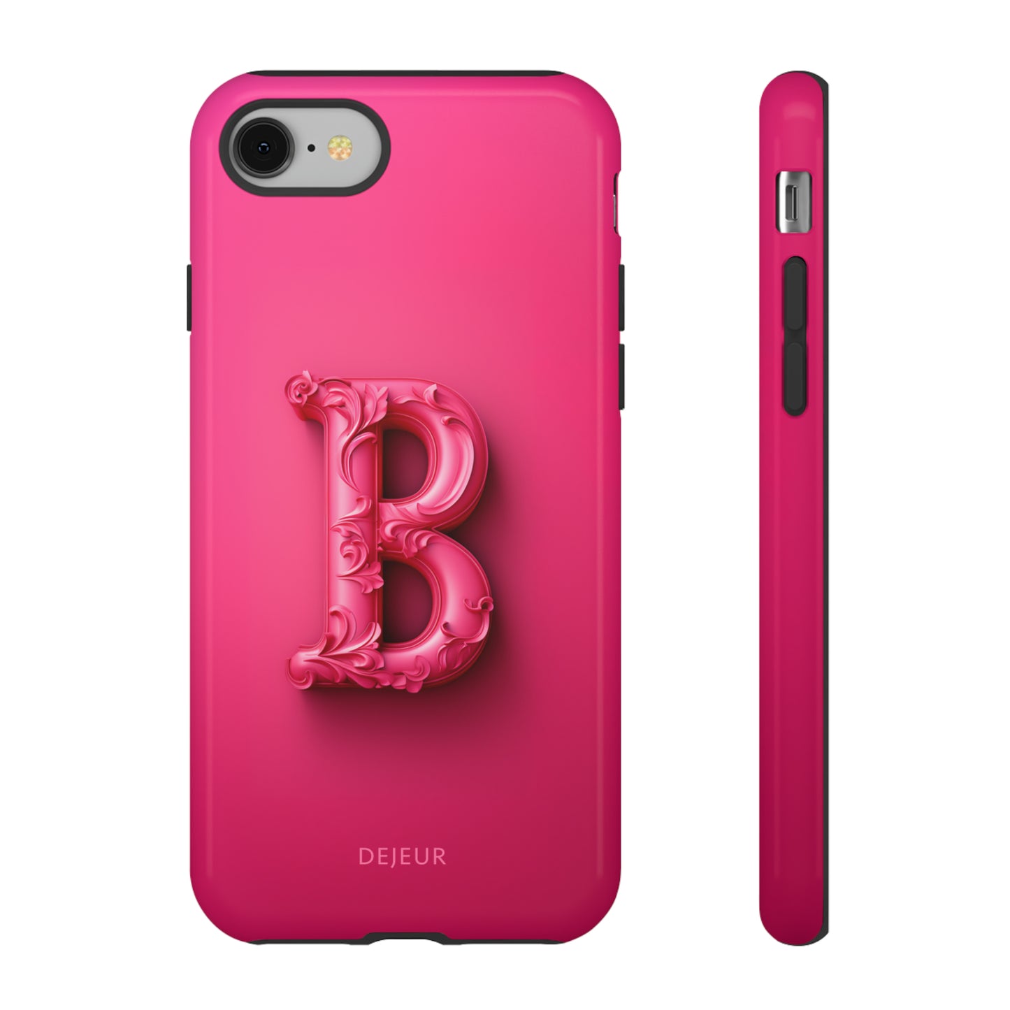 B Hot Pink - iPhone Tough Case