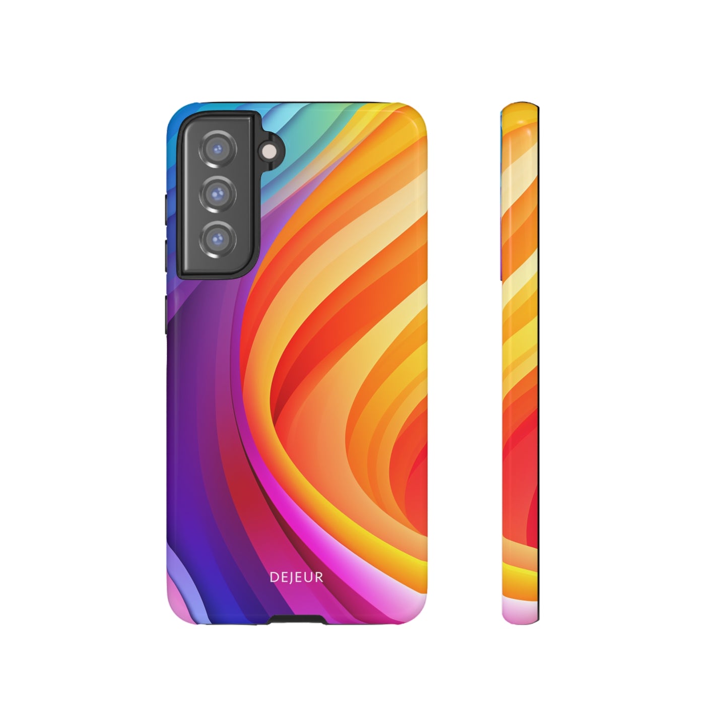 Rainbow Waves - Samsung Galaxy Tough Case