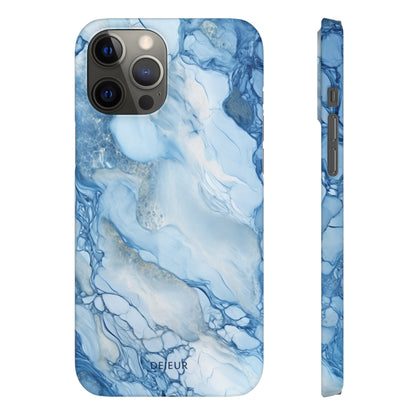 Sky Blue Marble - iPhone Snap Case