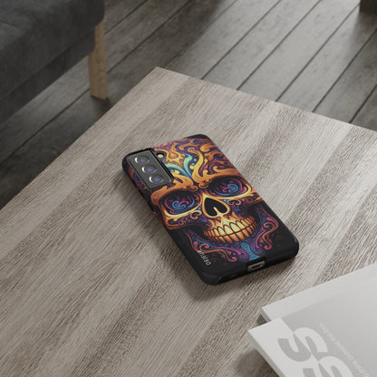 Paisley Skull - Samsung Galaxy Tough Case