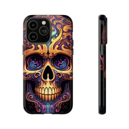 Paisley Skull - iPhone Tough Case