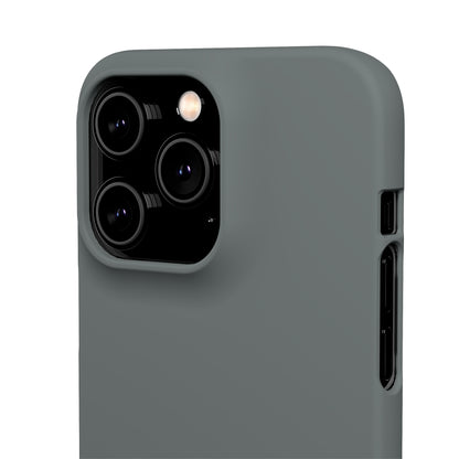 Graphite Grey - iPhone Snap Case