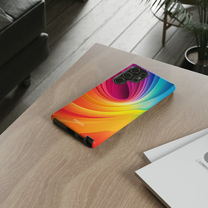 Rainbow Swirl - Samsung Galaxy Tough Case