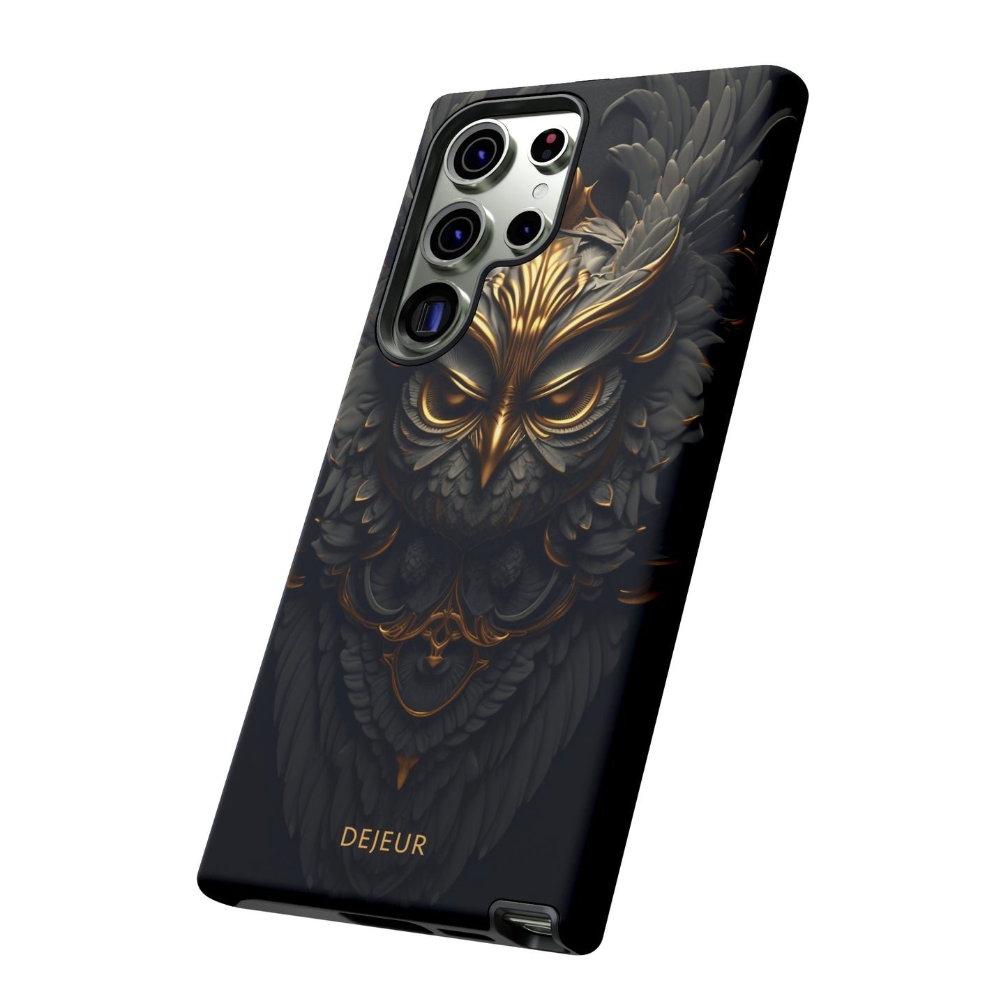 Golden Dark Owl - Samsung Galaxy Tough Case