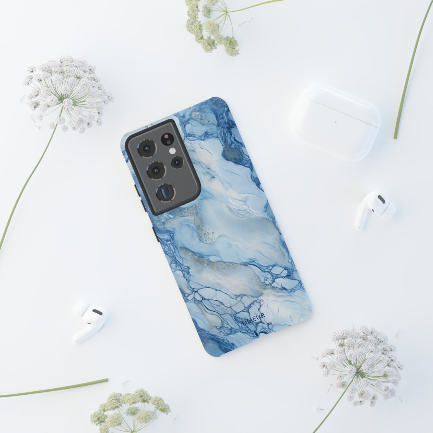 Sky Blue Marble - Samsung Galaxy Tough Case