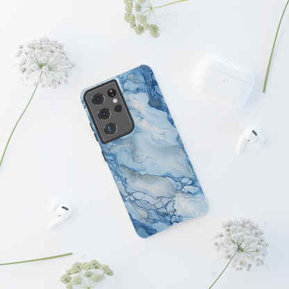 Sky Blue Marble - Samsung Galaxy Tough Case