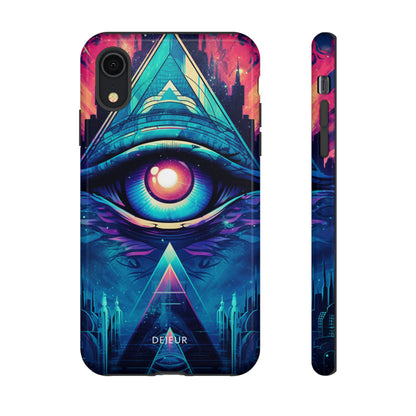 Cyberpunk 3rd Eye - iPhone Tough Case