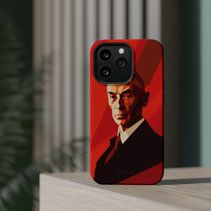 Oppenheimer Minimalist Portrait - iPhone MagSafe Tough Case