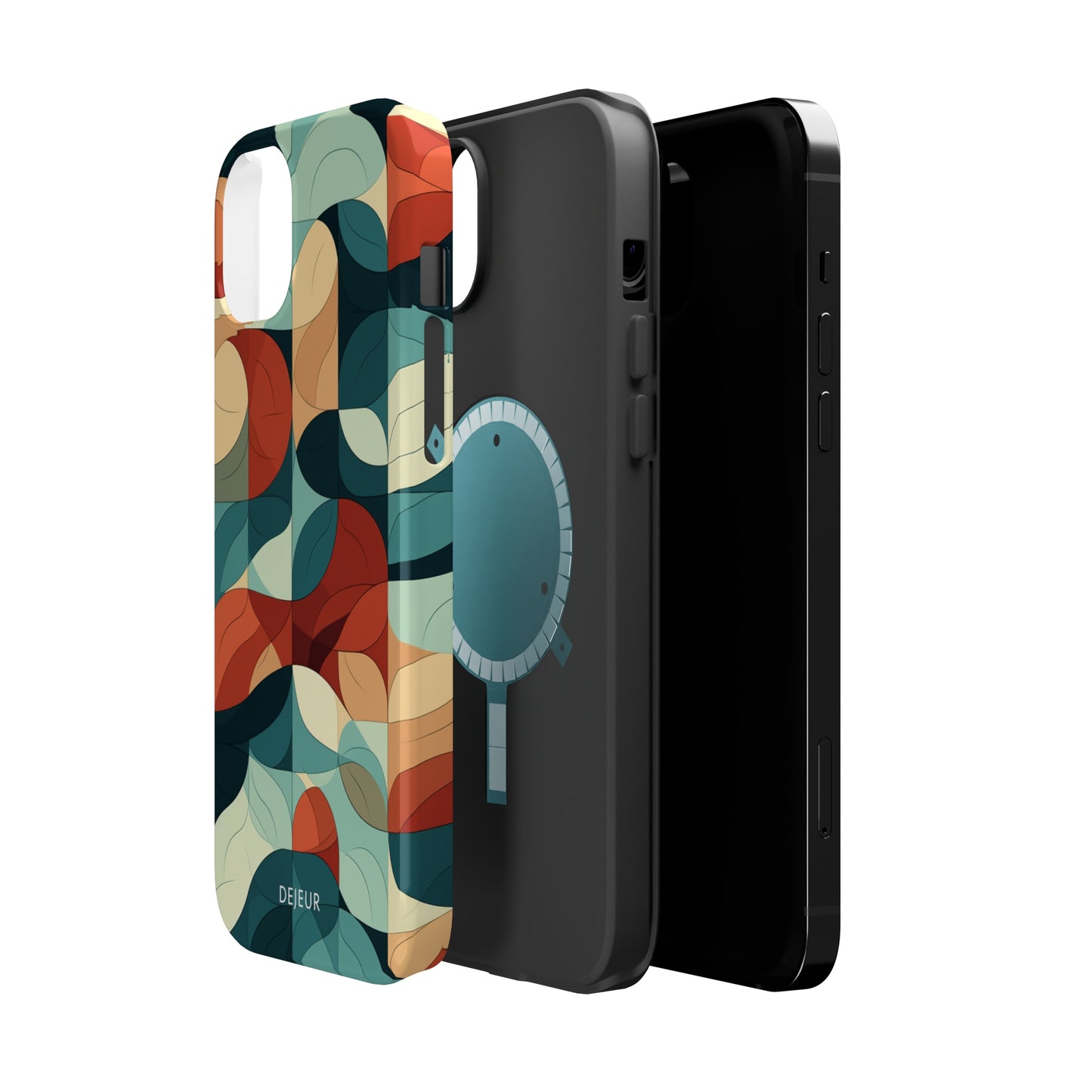 Abstract Circular Shapes - iPhone MagSafe Tough Case