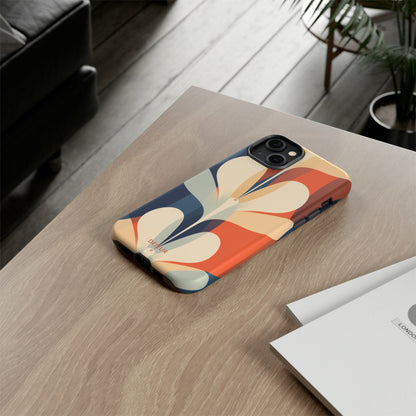 Floral Pattern Symmetrical - iPhone Tough Case