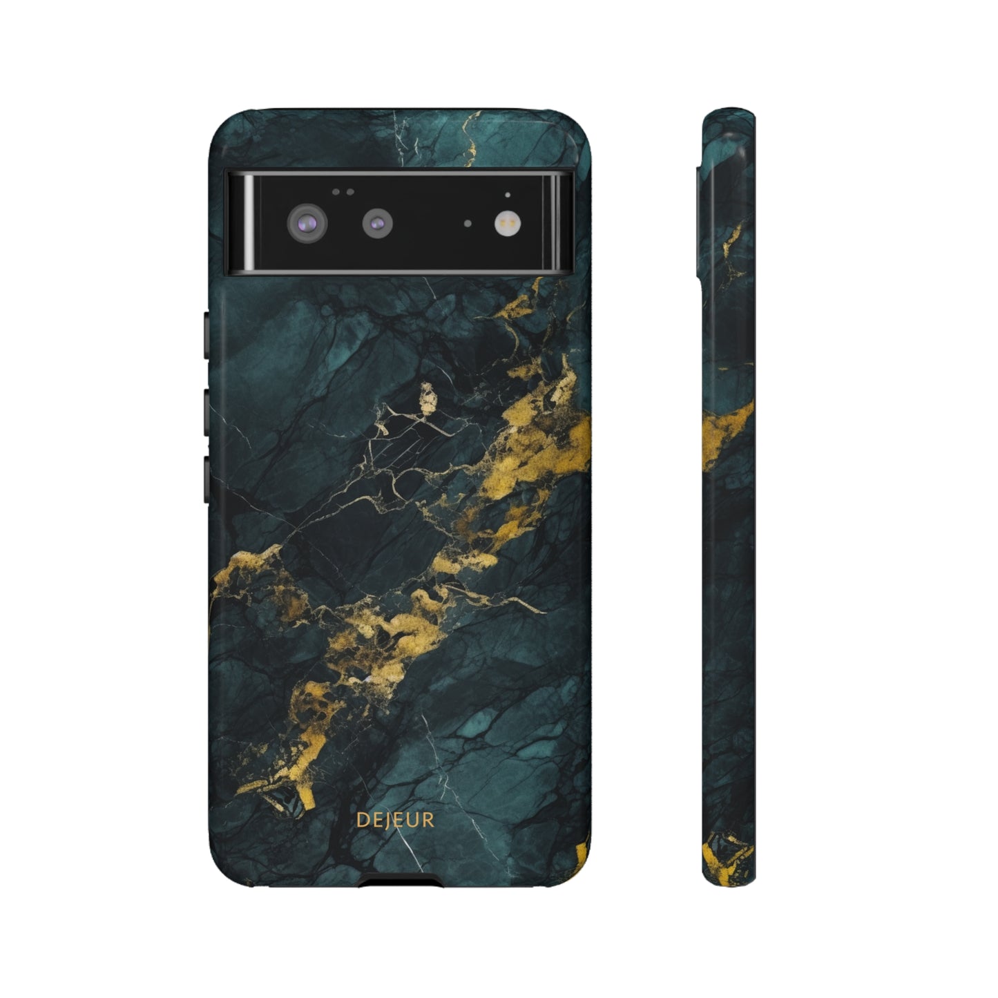 Gold Shadow Marble - Google Pixel Tough Case