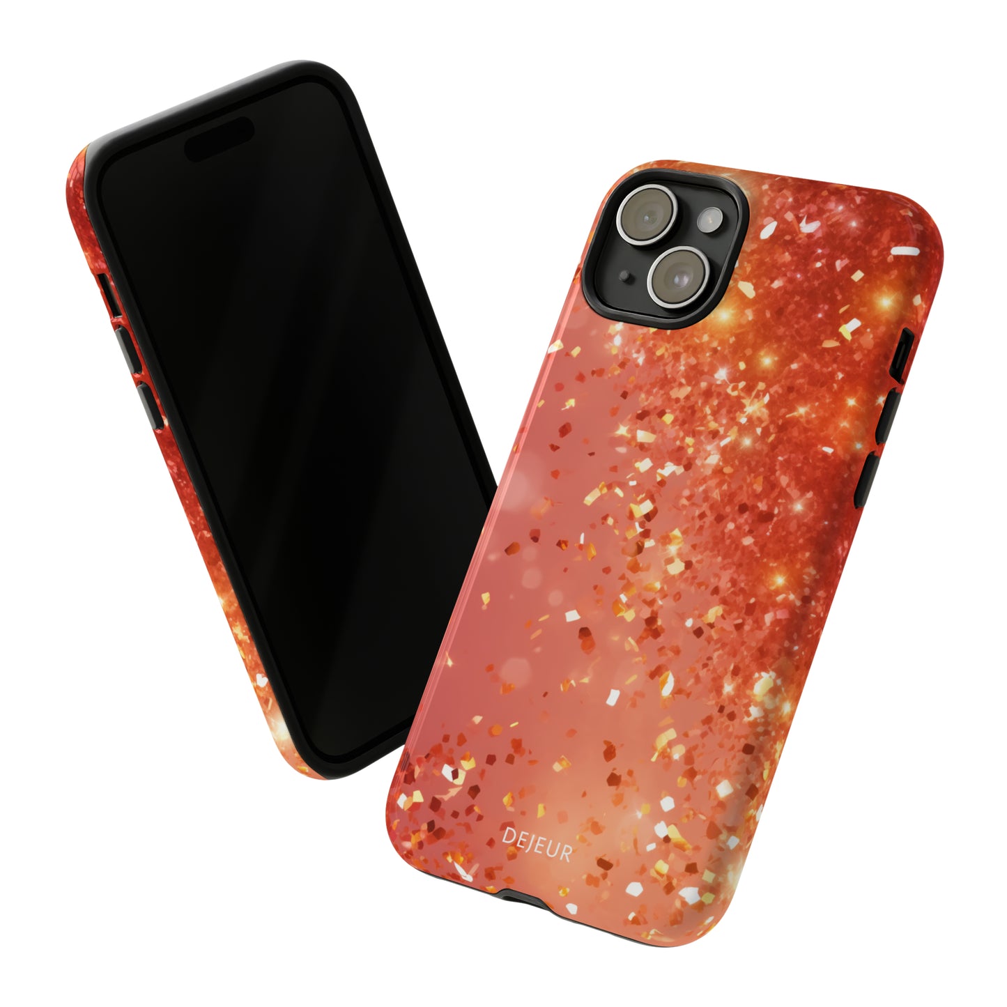 Rose Confetti Glitter - iPhone Tough Case