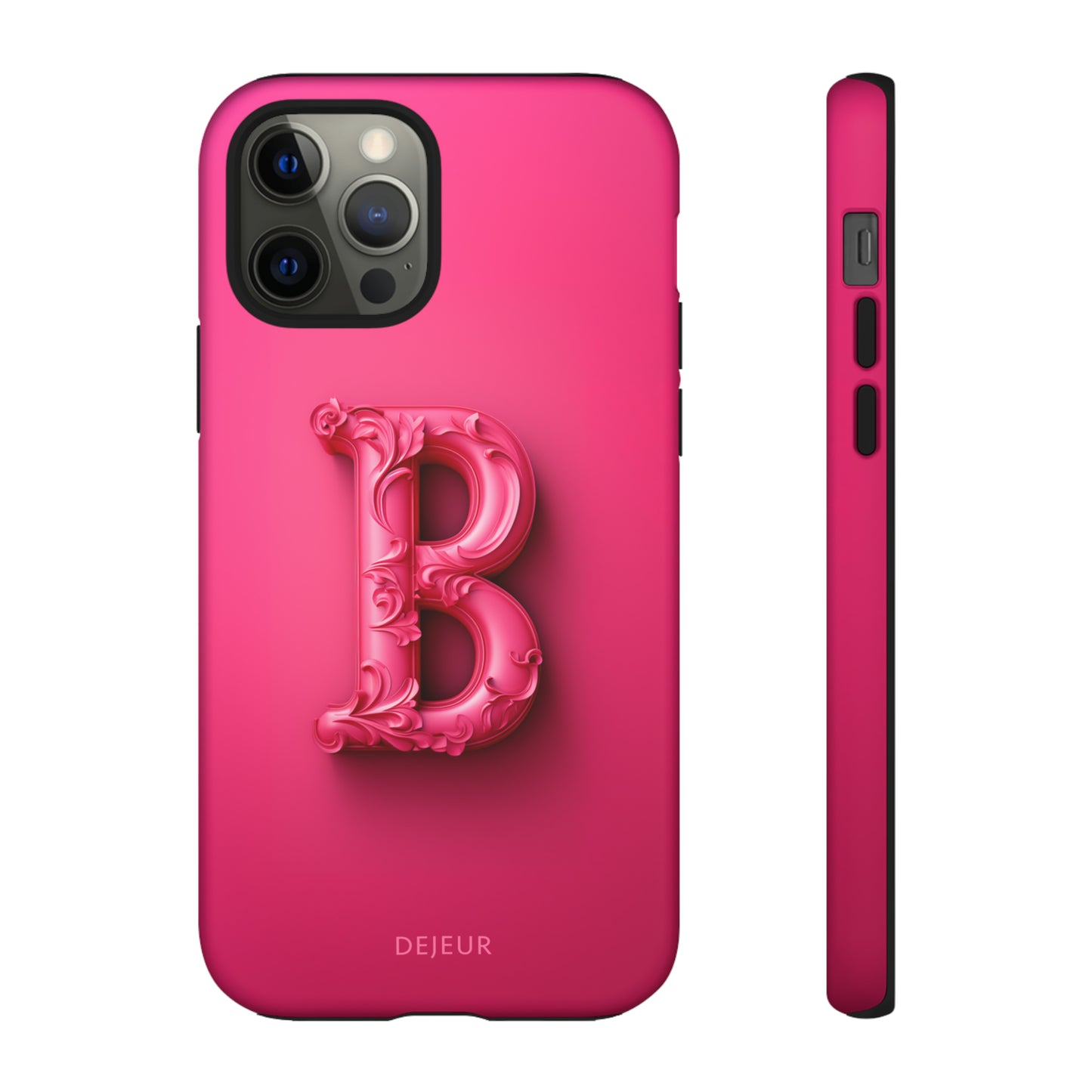 B Hot Pink - iPhone Tough Case