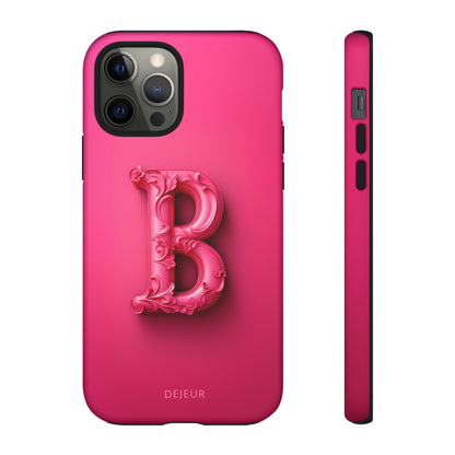 B Hot Pink - iPhone Tough Case