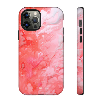 Rose Pink Marble - iPhone Tough Case