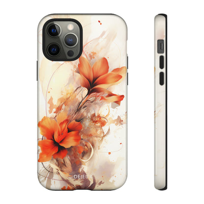 Classic Floral Beige - iPhone Tough Case