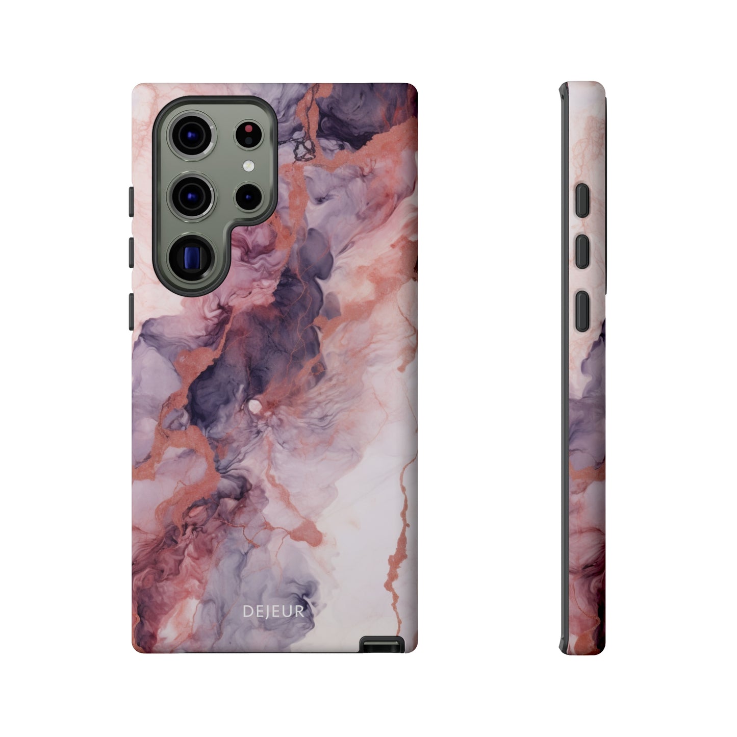 Royal Purple Marble - Samsung Galaxy Tough Case