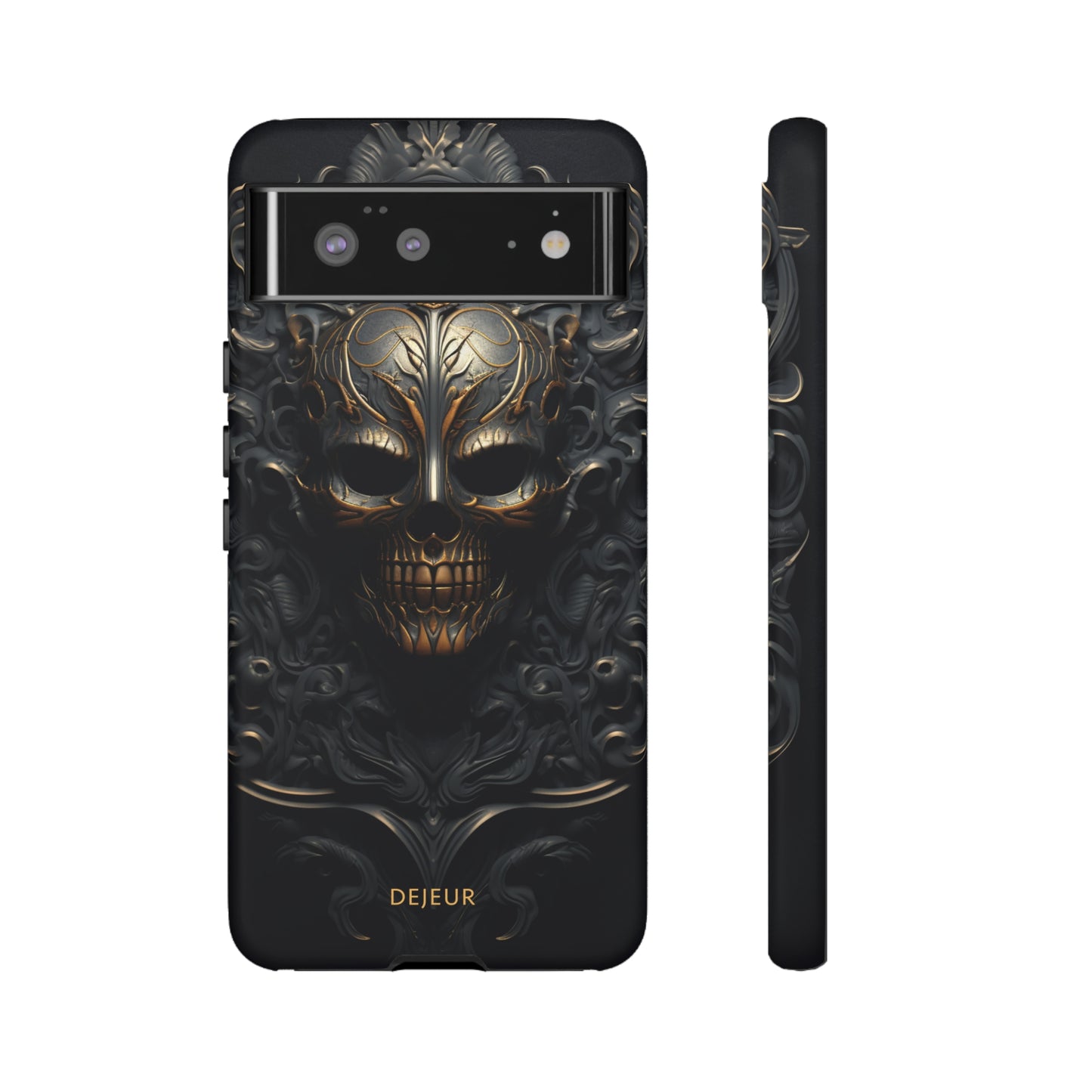 Dark Bronze Skull - Google Pixel Tough Case